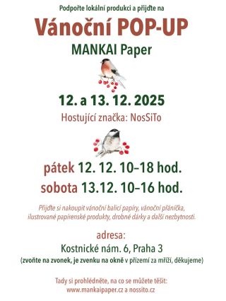 U nás na Žižkově v Kostě, v Praze! 🎄 S mojí pravou rukou Jitkou @nossito_cz budeme mít vánoční pop-up. ❄️🙌 Přijďte, jste...