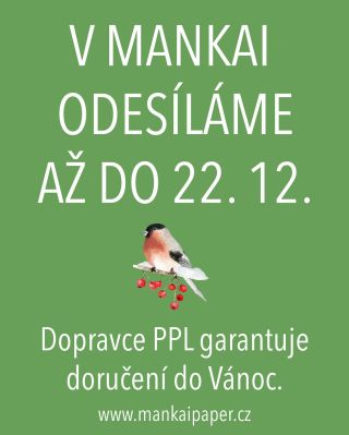 V Mankai najdete spoustu krásných věcí. A my letos jako správní vánoční skřítci odesíláme až do poslední chvíle, to...